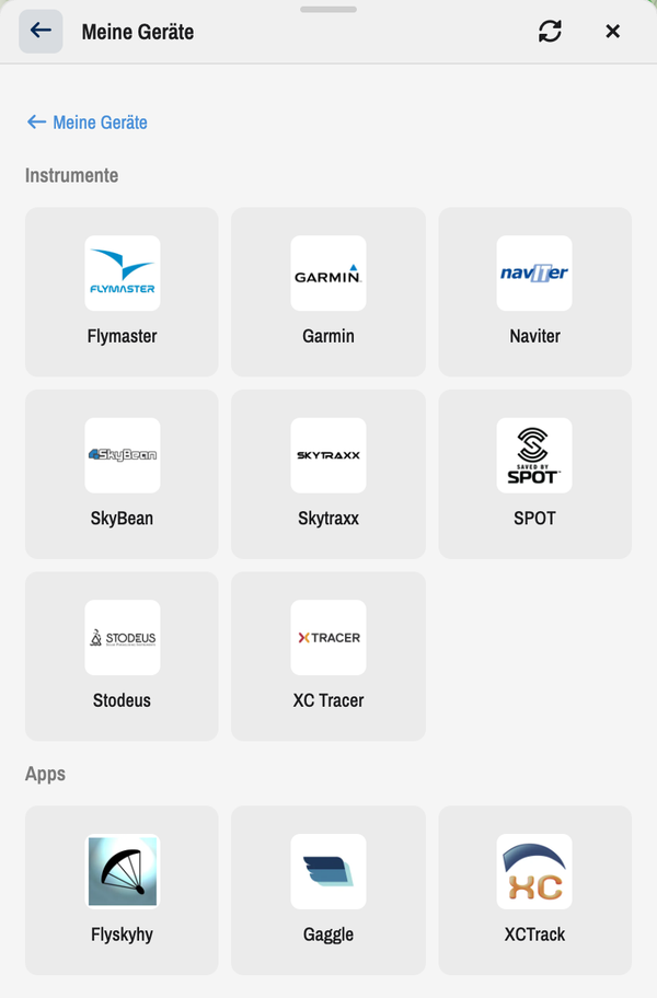 Apps XCTrack